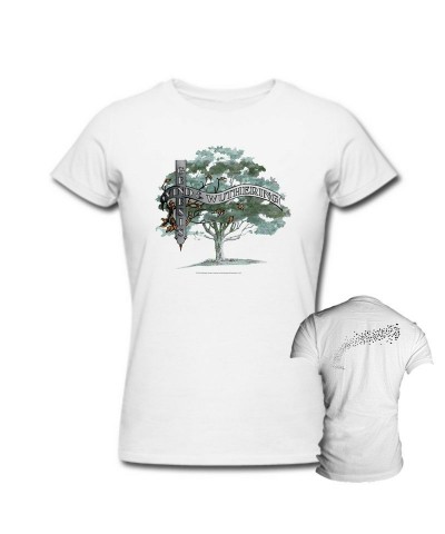 Genesis Women's Wind & Wuthering Birds Of A Feather 2-Sided T-Shirt $14.70 Shirts