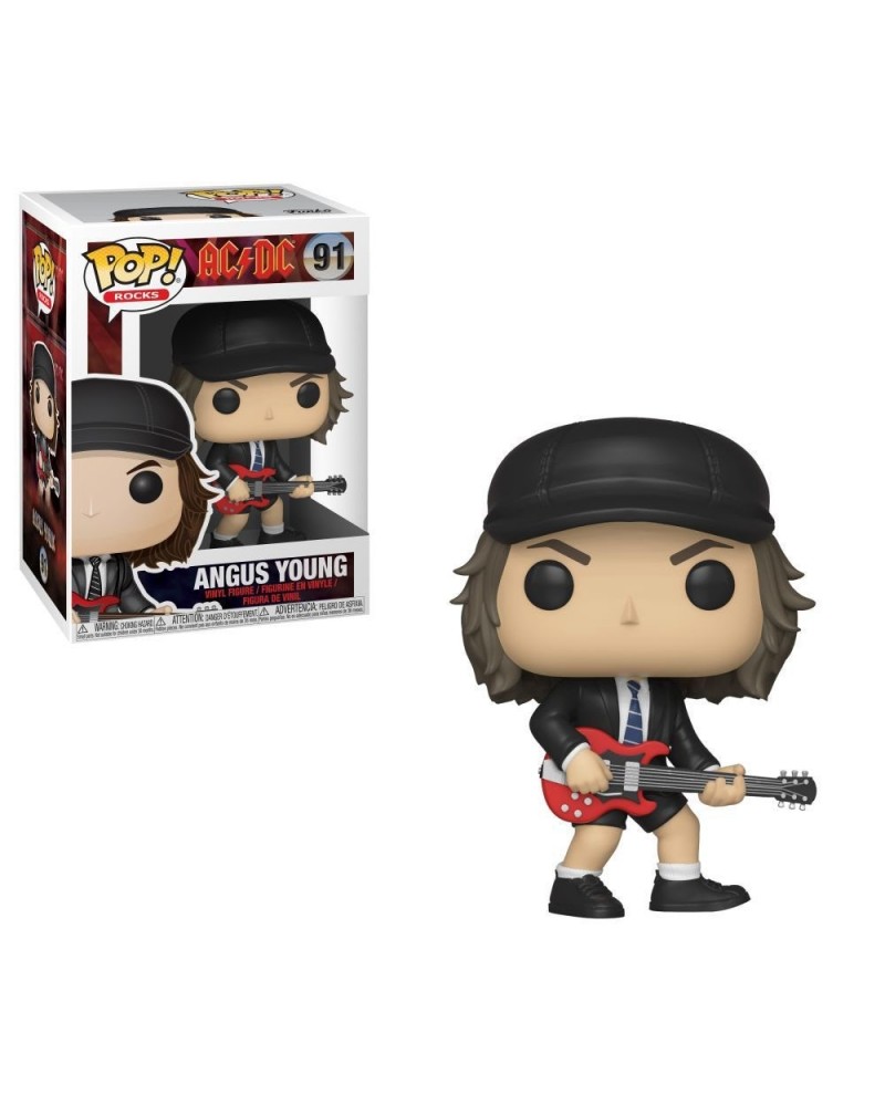 AC/DC Angus Young Funko Pop! Rocks Vinyl Figure $9.00 Vinyl