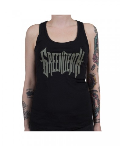 Green Death "Logo" Girls Tank Top $8.55 Shirts