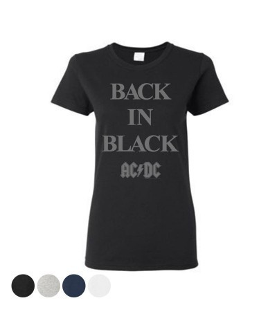 AC/DC Women's Back In Black T-shirt $11.40 Shirts