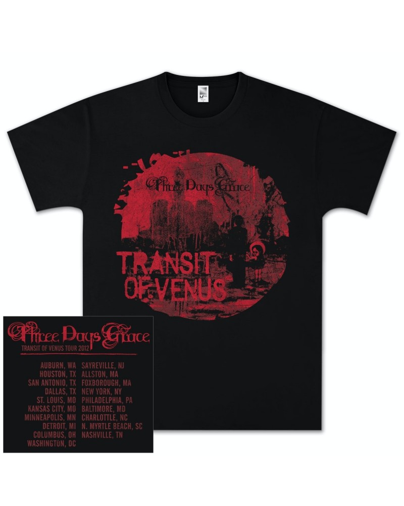 Three Days Grace Painted Venus 2012 Tour T- Shirt $13.50 Shirts