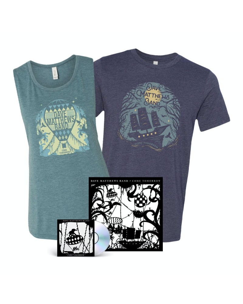 Dave Matthews Band Come Tomorrow Album + Shirt Bundle $13.12 Shirts