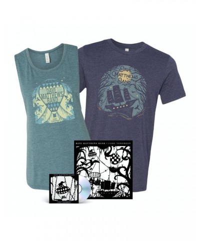 Dave Matthews Band Come Tomorrow Album + Shirt Bundle $13.12 Shirts