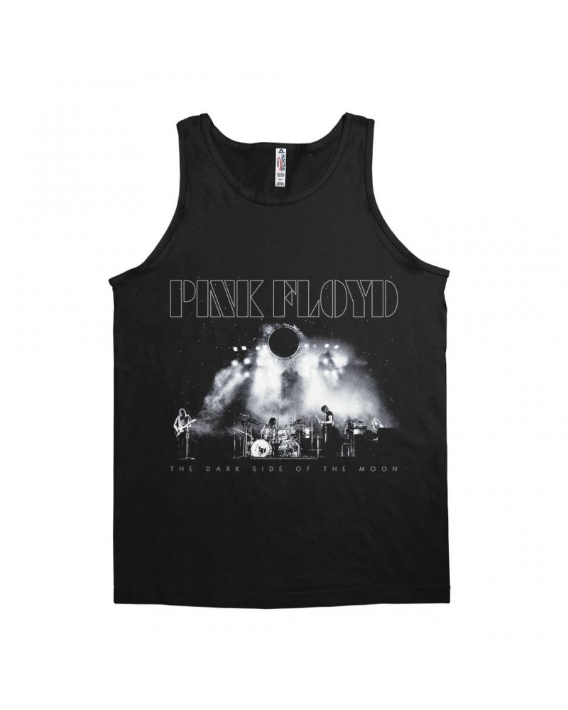 Pink Floyd Unisex Tank Top | Live Performance Dark Side Of The Moon Photo Purple Design Shirt $7.98 Shirts