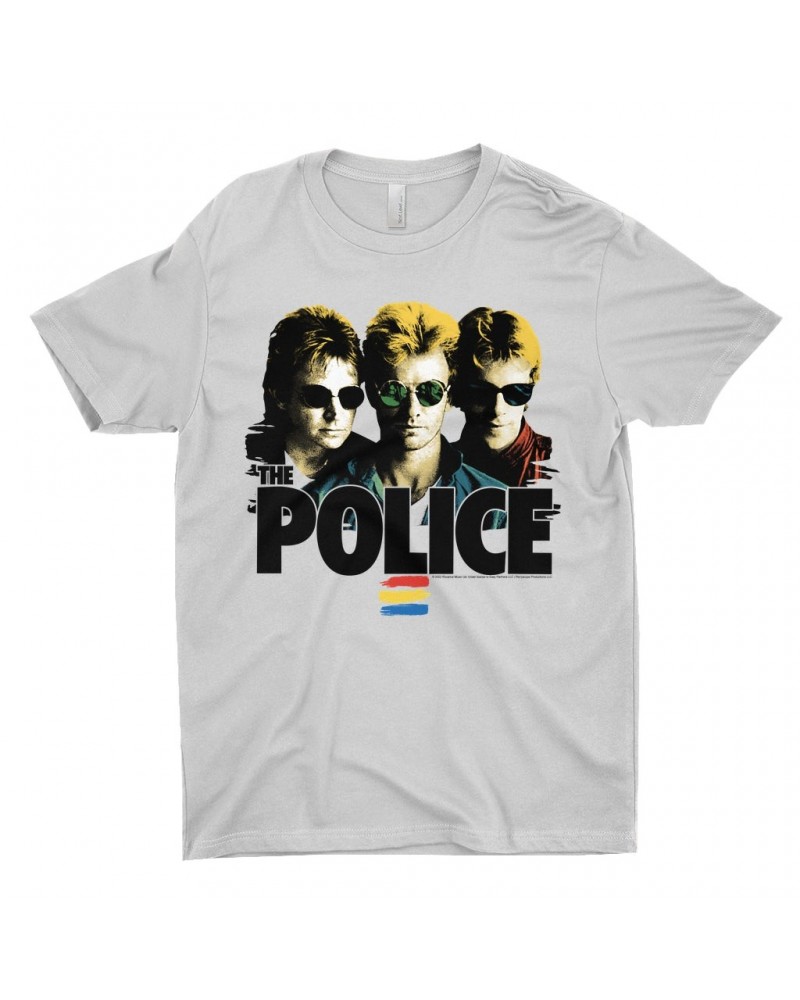 The Police T-Shirt | Synchronicity Shades Image Shirt $11.48 Shirts