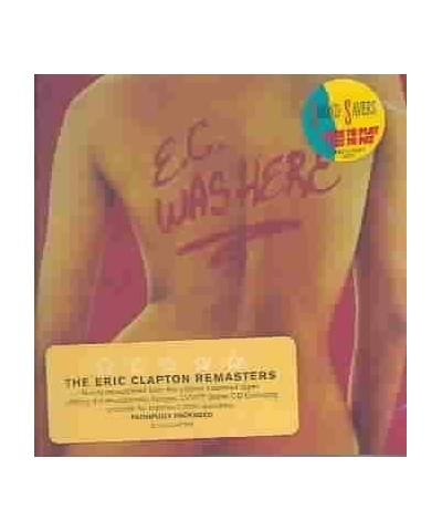 Eric Clapton E.C. Was Here (Remastered) CD $8.25 CD