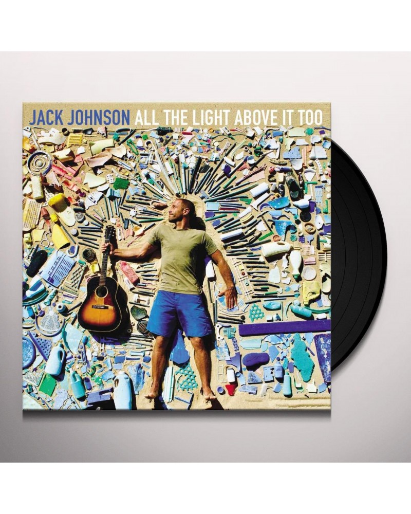 Jack Johnson All The Light Above It Too Vinyl Record $11.10 Vinyl