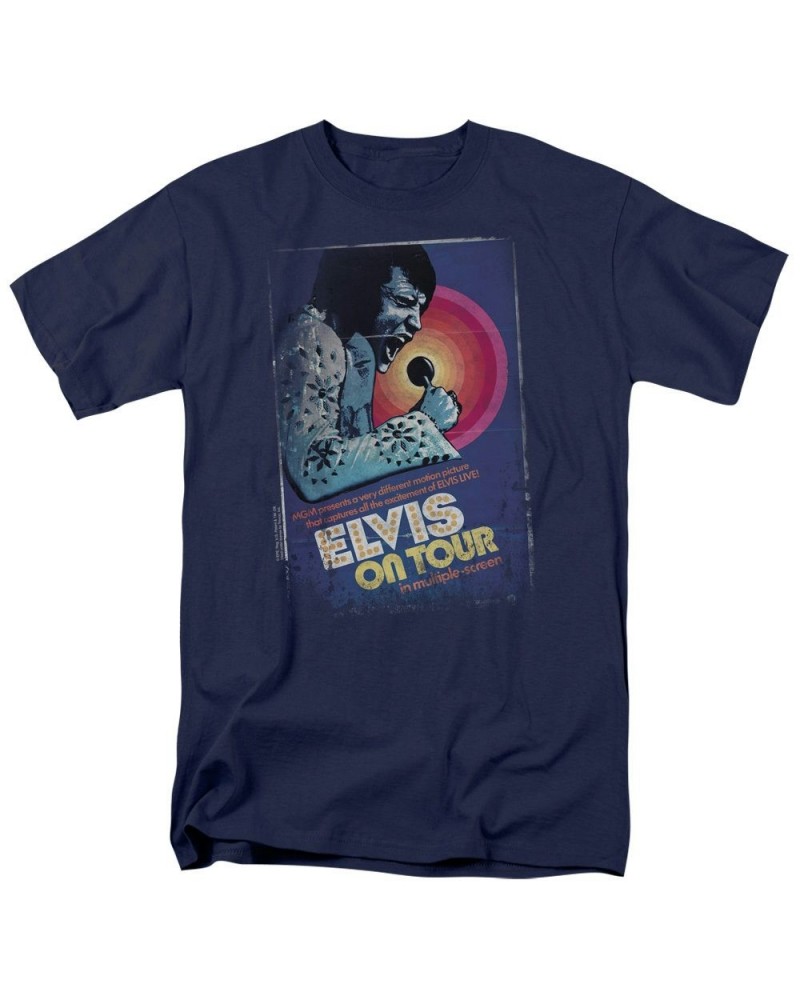 Elvis Presley Shirt | ON TOUR POSTER T Shirt $6.12 Shirts