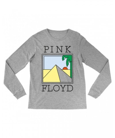 Pink Floyd Long Sleeve Shirt | Pyramid Art Shirt $14.68 Shirts