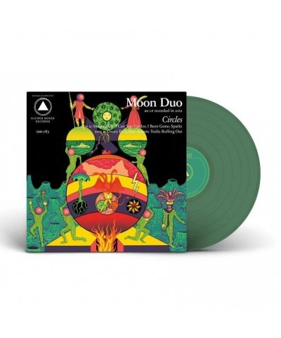 Moon Duo CIRCLES (GREEN VINYL) Vinyl Record $6.66 Vinyl