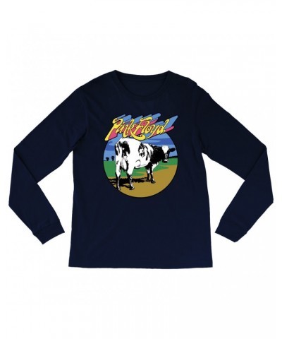 Pink Floyd Long Sleeve Shirt | POP Art Atom Heart Mother Design Shirt $9.58 Shirts