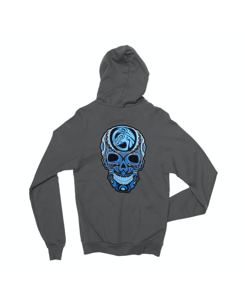 Gov't Mule Grey Skull Logo Zip Hoodie $6.60 Sweatshirts