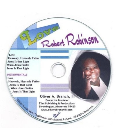 Robert Robinson LOVE CD $6.20 CD