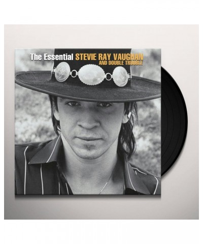 Stevie Ray Vaughan Essential Stevie Ray Vaughan And Double Trouble Vinyl Record $17.25 Vinyl