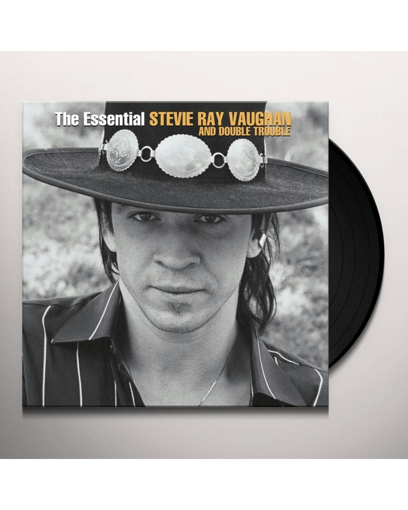 Stevie Ray Vaughan Essential Stevie Ray Vaughan And Double Trouble Vinyl Record $17.25 Vinyl