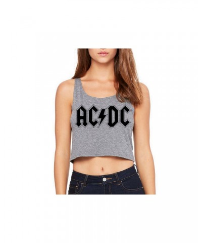 AC/DC Diamond Logo Sleeveless Crop Top $14.40 Shirts