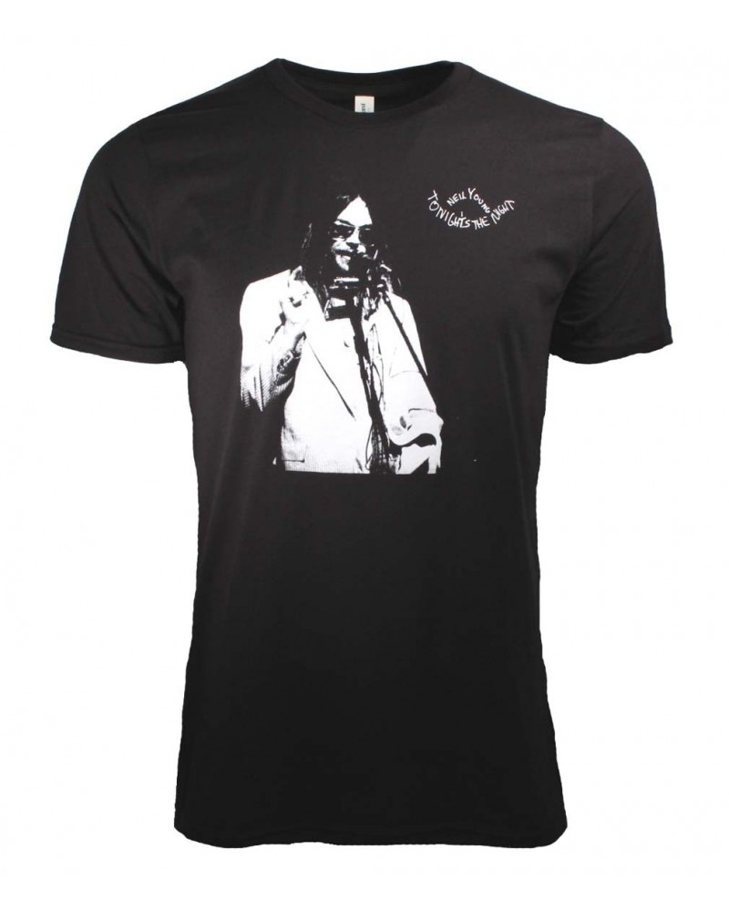 Neil Young T Shirt | Neil Young Tonight's the Night T-Shirt $13.09 Shirts