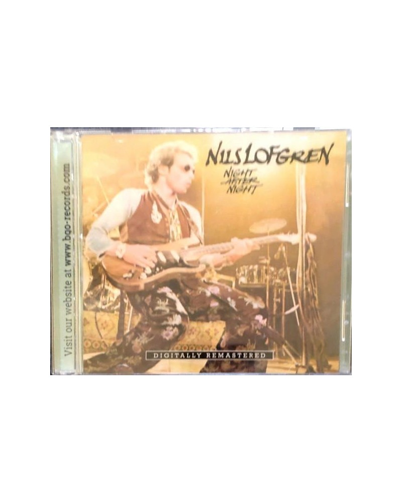 Nils Lofgren NIGHT AFTER NIGHT CD $7.70 CD