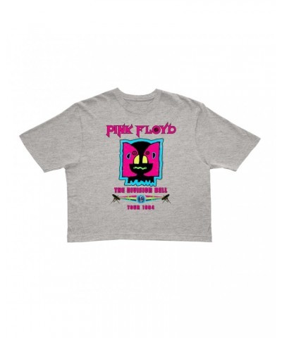 Pink Floyd Ladies' Crop Tee | Division Bell 1994 Tour Design Crop T-shirt $8.09 Shirts