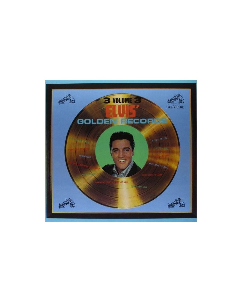 Elvis Presley GOLDEN RECORDS 3 Vinyl Record $21.60 Vinyl