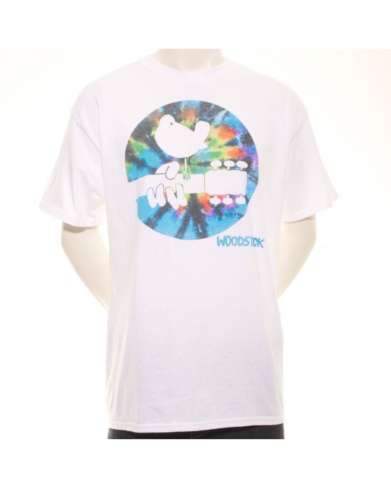 Woodstock Tie Dye Dove Logo T-Shirt $5.13 Shirts