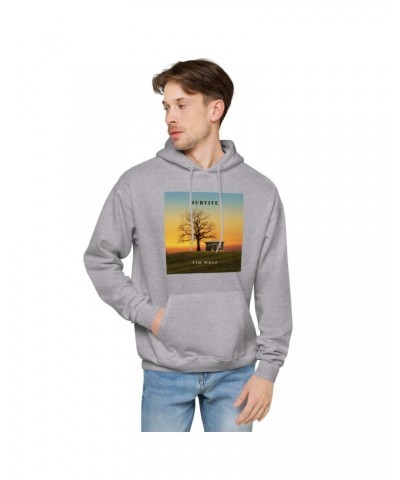 Tim Wolf Survive Hoodie (Tim Wolf Single) $14.64 Sweatshirts