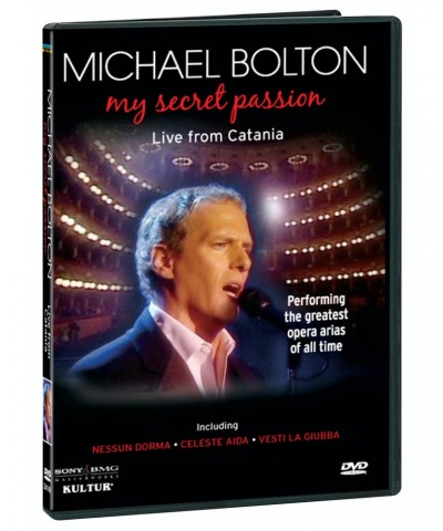 Michael Bolton MY SECRET PASSION DVD $7.80 Videos