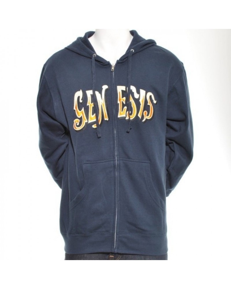 Genesis Navy Dual Tone Logo Hoodie $15.21 Sweatshirts