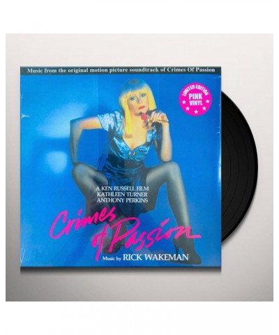 Rick Wakeman CRIMES OF PASSION Original Soundtrack Vinyl Record $13.34 Vinyl