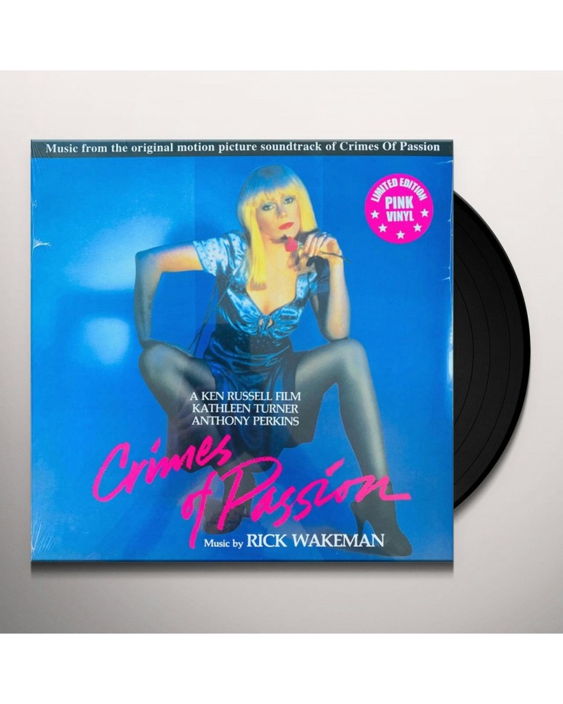 Rick Wakeman CRIMES OF PASSION Original Soundtrack Vinyl Record $13.34 Vinyl