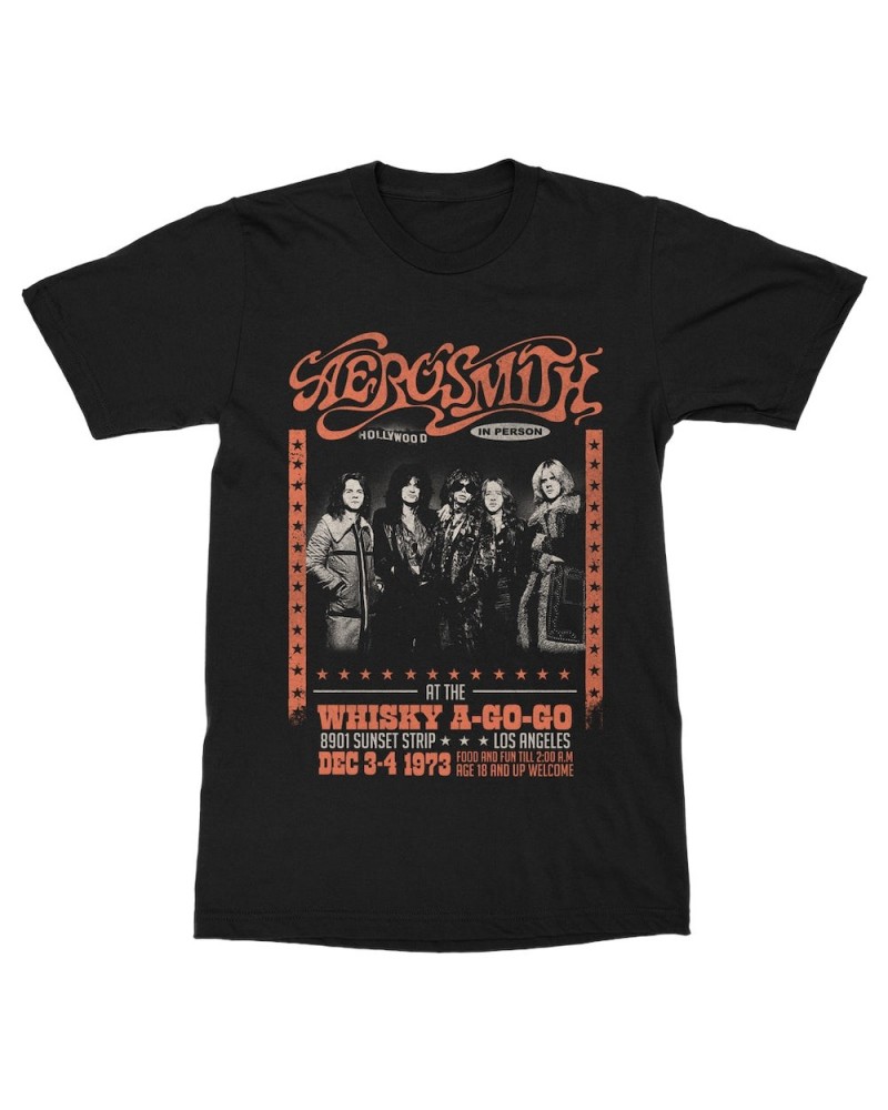 Aerosmith Whisky A Go Go T-Shirt $9.60 Shirts