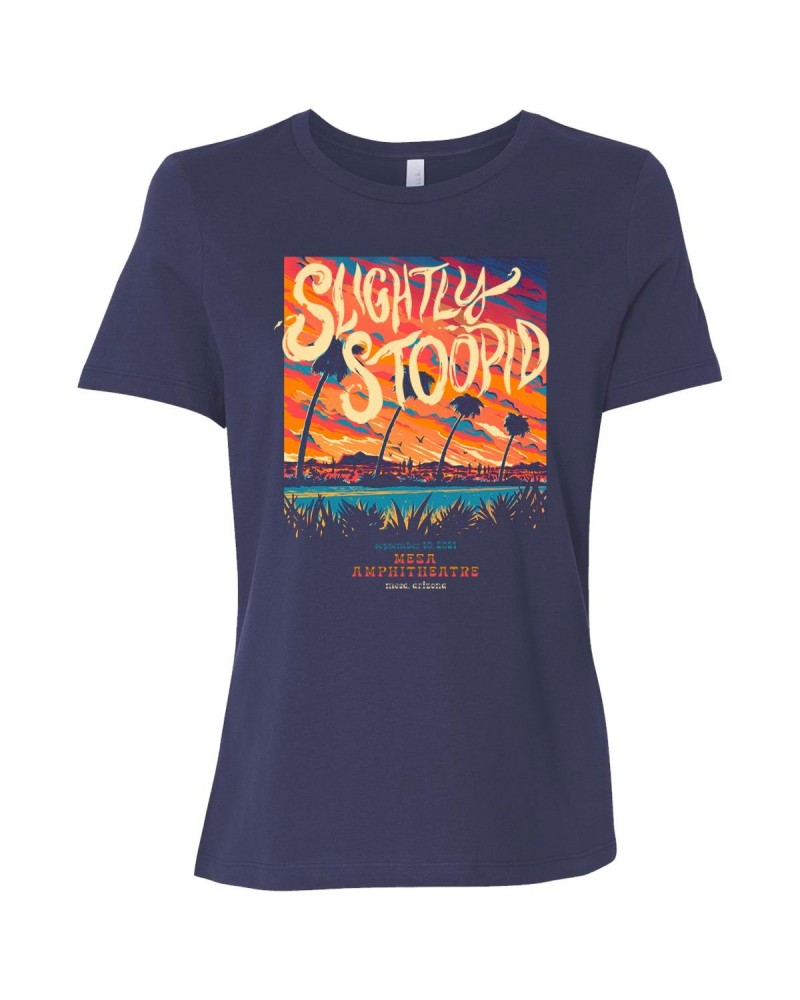 Slightly Stoopid Mesa 2021 Scenic Sunset Ladies Tee $12.90 Shirts