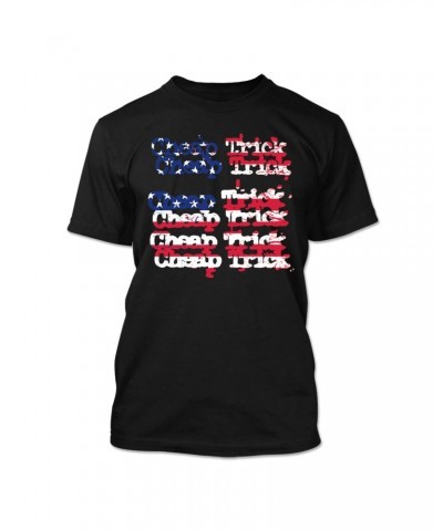 Cheap Trick Flag Logo T-Shirt $10.00 Shirts