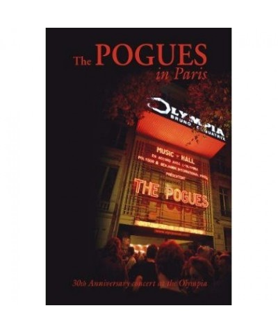 The Pogues IN PARIS: 30TH ANNIVERSARY CONCERT CD $8.58 CD