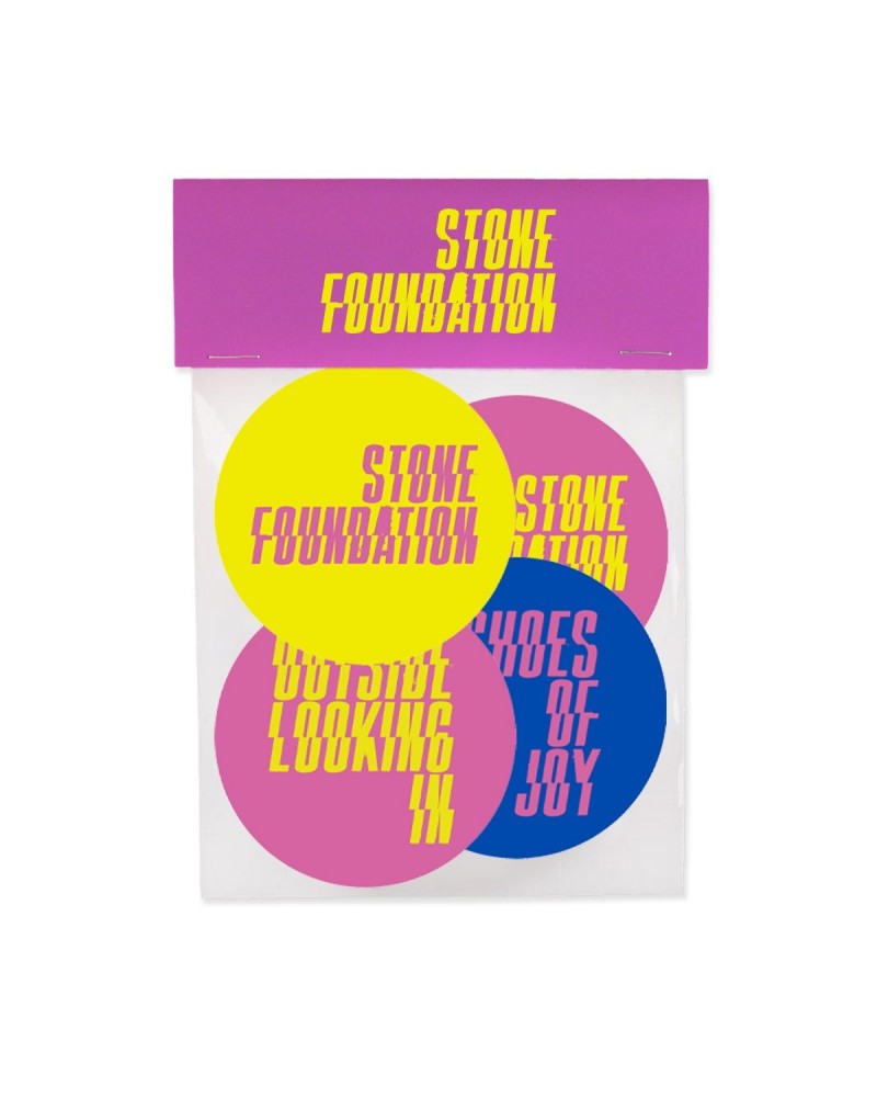 Stone Foundation Sticker Pack $7.91 Accessories