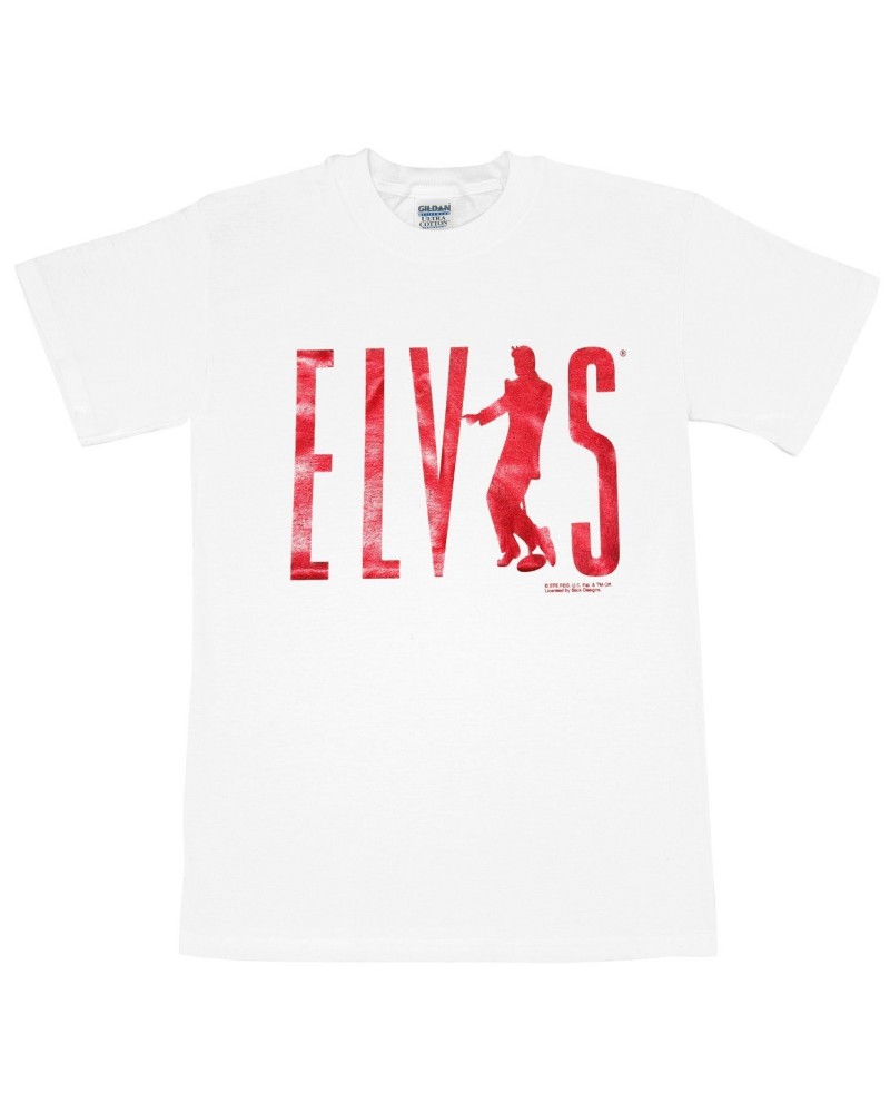 Elvis Presley Name in Foil T-Shirt $3.59 Shirts