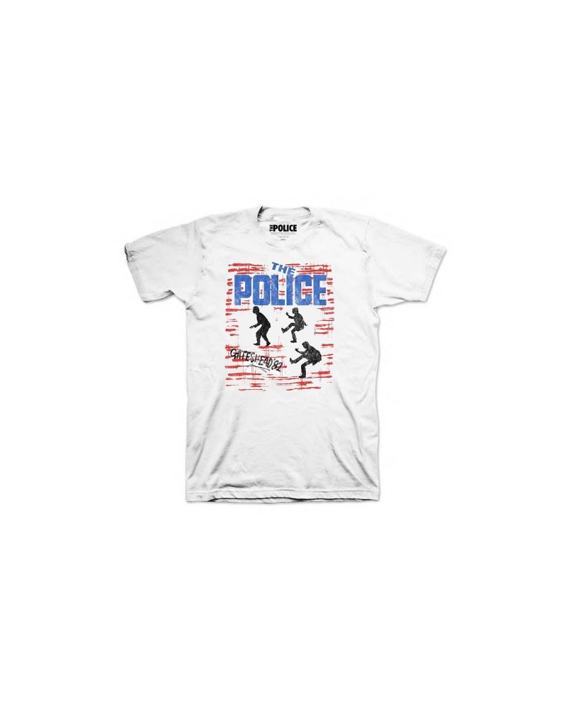 The Police Gateshead 82' Vintage Tour T-shirt $11.10 Shirts