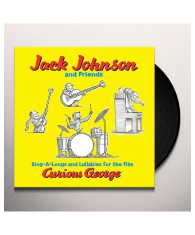 Jack Johnson Sing-A-Longs And Lullabies For The Film Curious George (LP) Vinyl Record $17.04 Vinyl