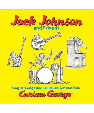 Jack Johnson Sing-A-Longs And Lullabies For The Film Curious George (LP) Vinyl Record $17.04 Vinyl