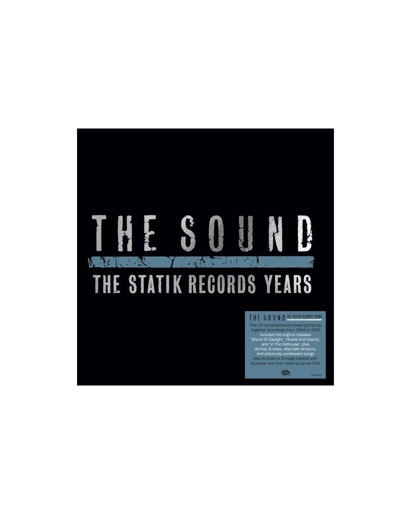 The Sound STATIK RECORDS YEARS CD $21.40 CD