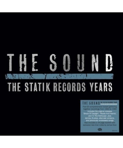 The Sound STATIK RECORDS YEARS CD $21.40 CD