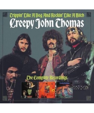 Creepy John Thomas CD - Trippin' Like A Dog And Rockin' Like A Bitch - The Complete Recordings (Capacity Wallet) $20.96 CD