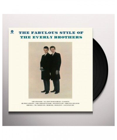 The Everly Brothers FABULOUS STYLE OF Vinyl Record $6.51 Vinyl