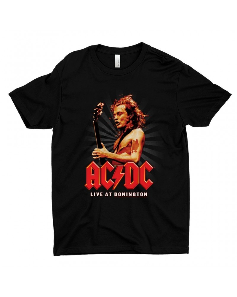 AC/DC T-Shirt | Live At Donington Concert Shirt $7.98 Shirts