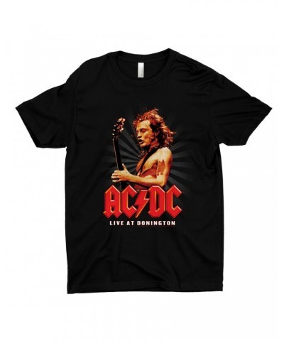 AC/DC T-Shirt | Live At Donington Concert Shirt $7.98 Shirts