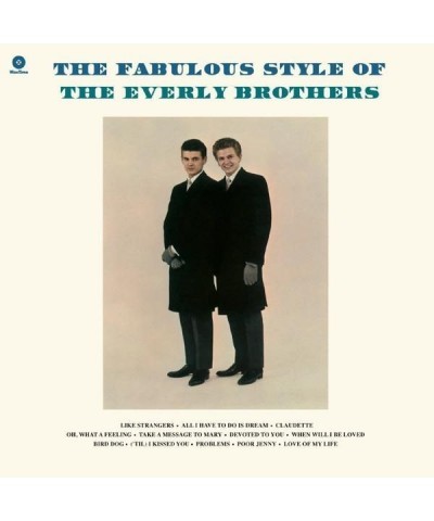 The Everly Brothers FABULOUS STYLE OF Vinyl Record $6.51 Vinyl