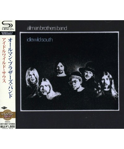 Allman Brothers Band IDLEWILD SOUTH CD $9.80 CD