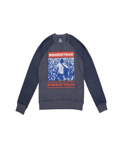 Woodstock Three Days of Peace Woodstock Sweatshirt $11.47 Sweatshirts