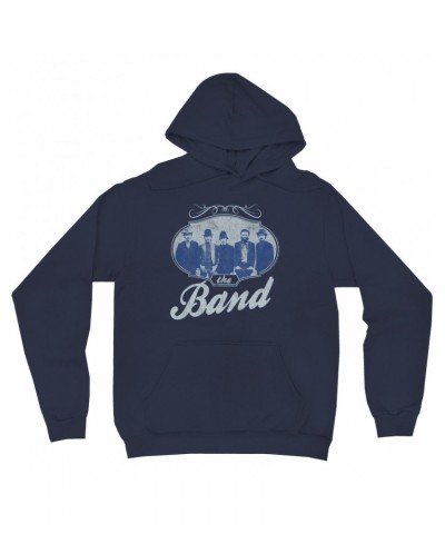 The Band Hoodie | Filigree Framed Photo Design Distressed Hoodie $15.98 Sweatshirts