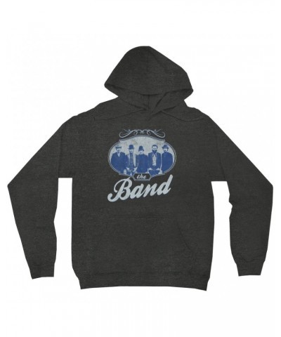 The Band Hoodie | Filigree Framed Photo Design Distressed Hoodie $15.98 Sweatshirts